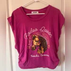 Daydreamer Fuchsia Rodeo Queen Memphis TN Tee